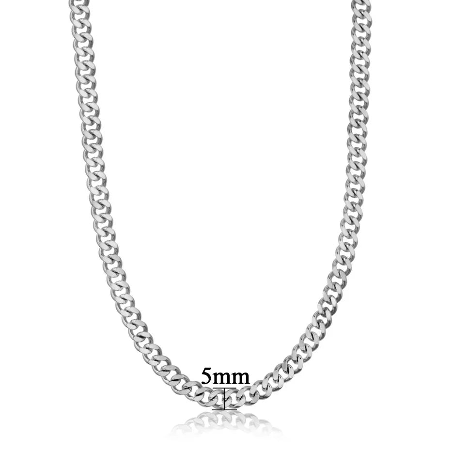 Hiphop Heavy Cuban Link Chains Necklaces Jewelry Precision