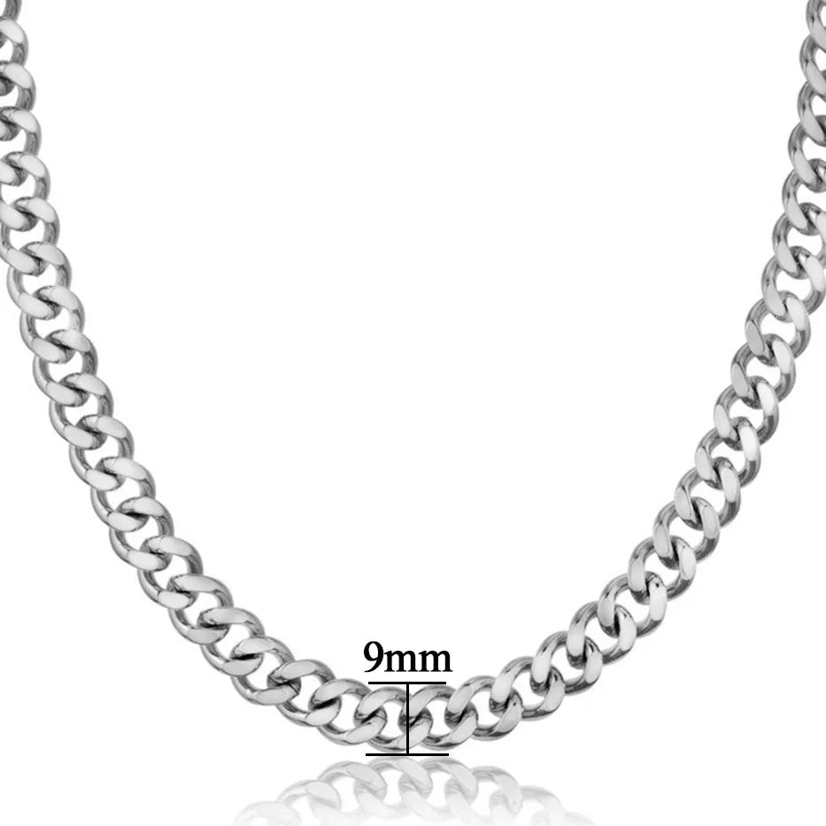 Hiphop Heavy Cuban Link Chains Necklaces Jewelry Precision