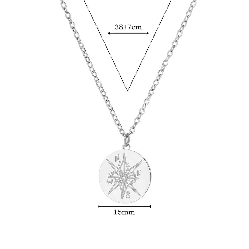 Free Shipping Luxury Zircon Geometric Necklace For Women Jewelry Precision