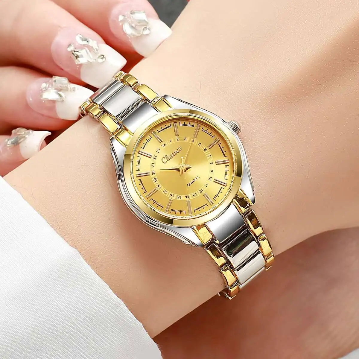 Fashion Small Dial Women Watches Luxury Quartz Wristwatches for Women Clock Gift Reloj Mujer （Without Box） Jewelry Precision