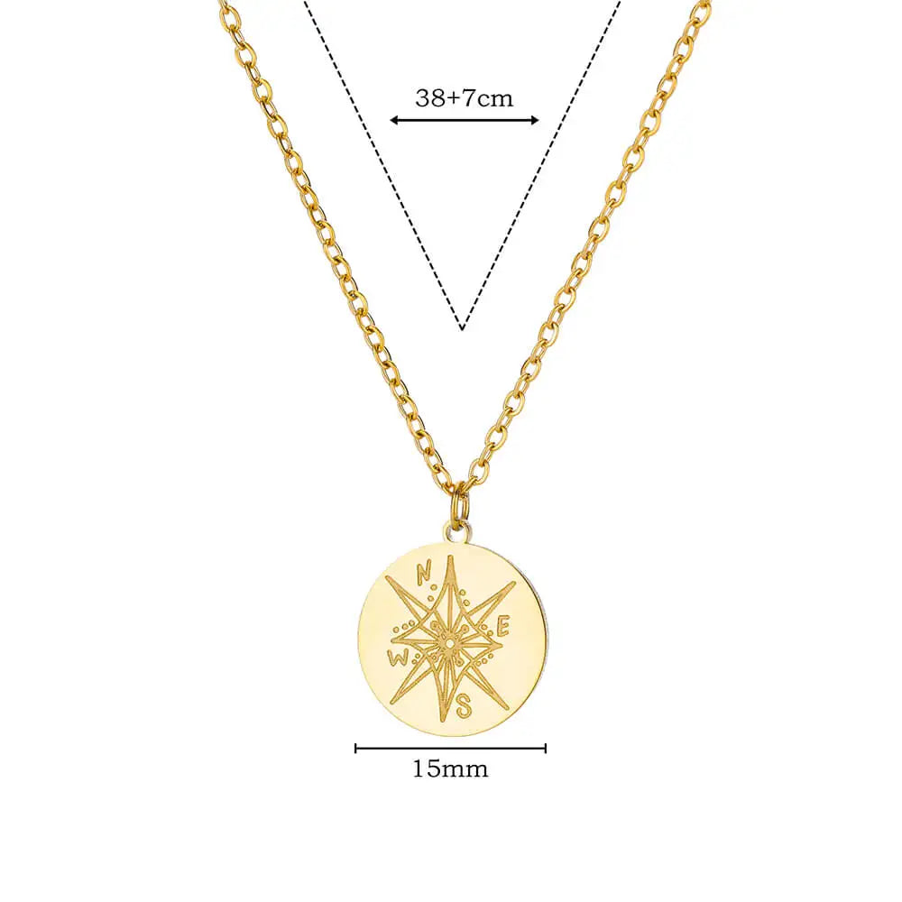 Free Shipping Luxury Zircon Geometric Necklace For Women Jewelry Precision