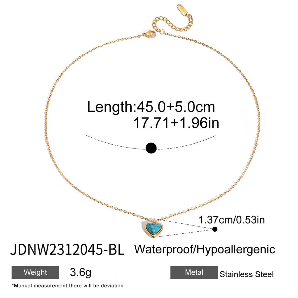 Women's Titanium Steel Light Luxury Pearl Necklace Jewelry Precision