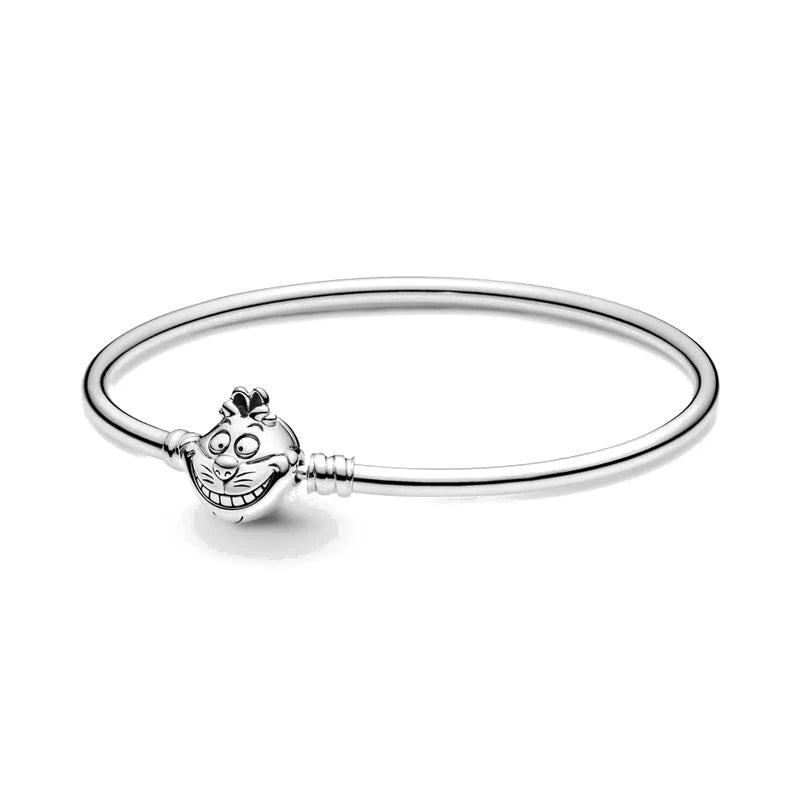 Original 925 Silver Plated Moments Bracelets Harry  Mickey Spider Love Heart Clasp Bead Charm Bracelet For Women DIY Jewelry Jewelry Precision