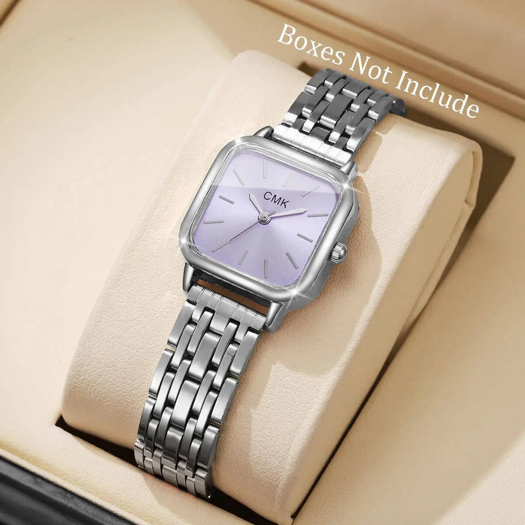 Fashion Square Women Watches Simple Ladies Quartz Wristwatch Reloj Mujer（Without Box） Jewelry Precision