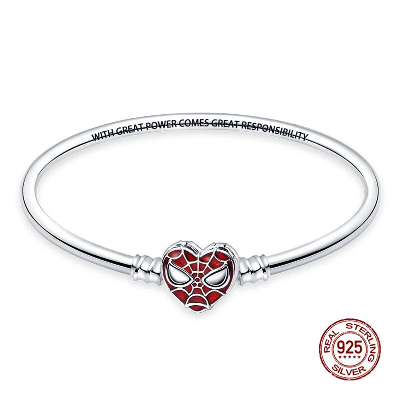 925 Silver Disney Original 17-20CM Gypsophila Snake Bones Chain Bracelet For Womens DIY Charms Birthday Jewelry Gifts Hot Sale Jewelry Precision