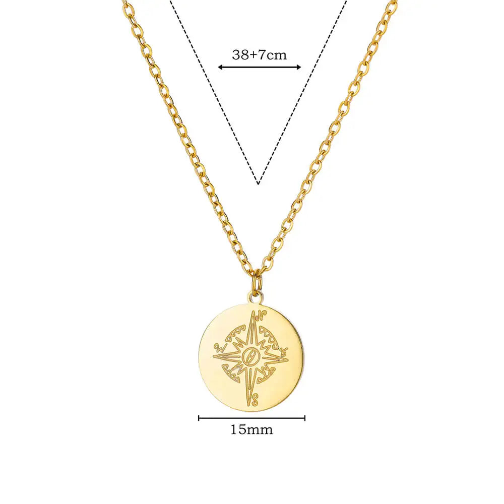 Free Shipping Luxury Zircon Geometric Necklace For Women Jewelry Precision