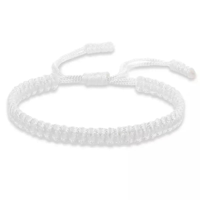 Handmade Braid String Bracelets Red Black Buddhist Tibetan Woven Rope Good Luck Amulet Bracelet for Women Girls Jewelry ﻿Gifts Jewelry Precision