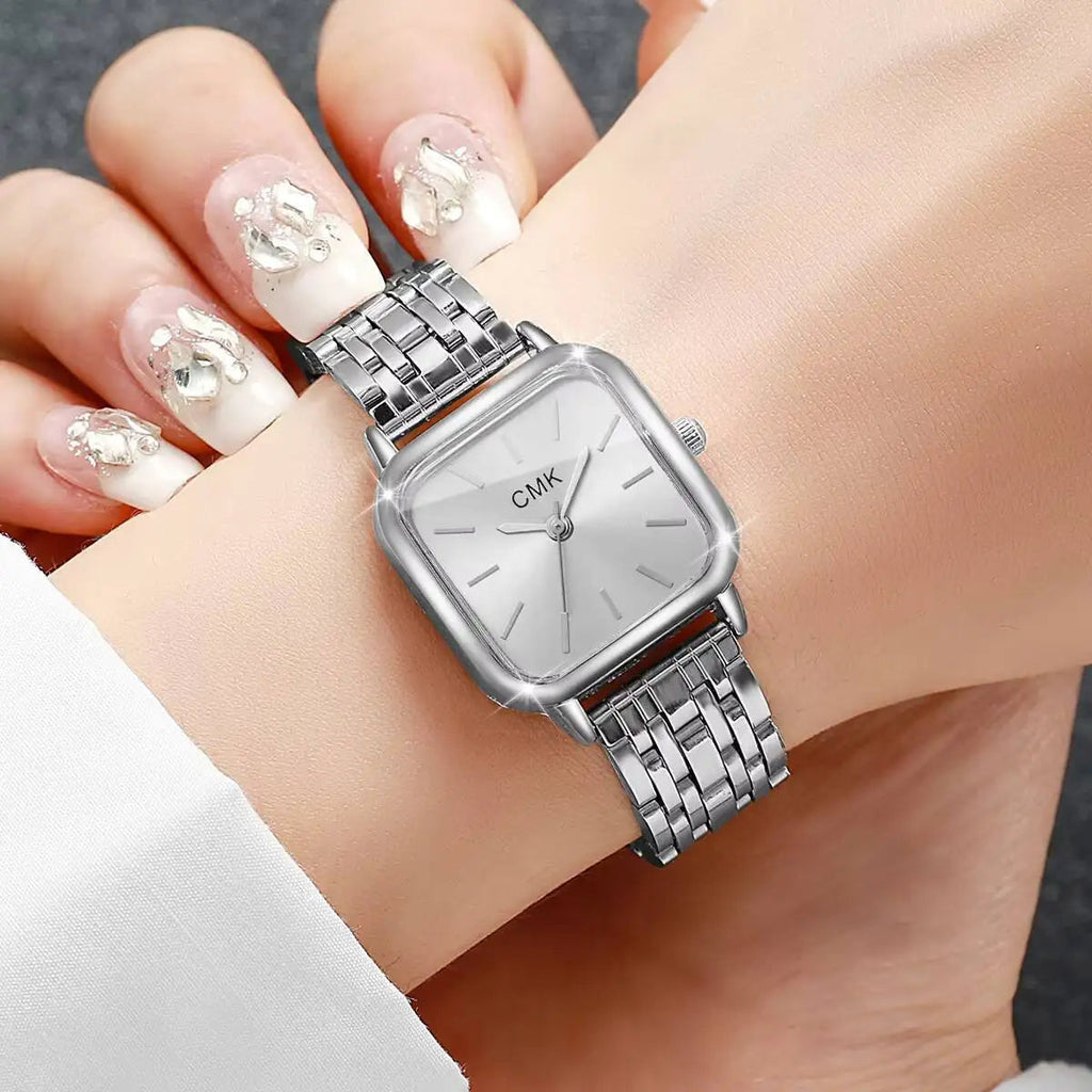 Fashion Square Women Watches Simple Ladies Quartz Wristwatch Reloj Mujer（Without Box） Jewelry Precision