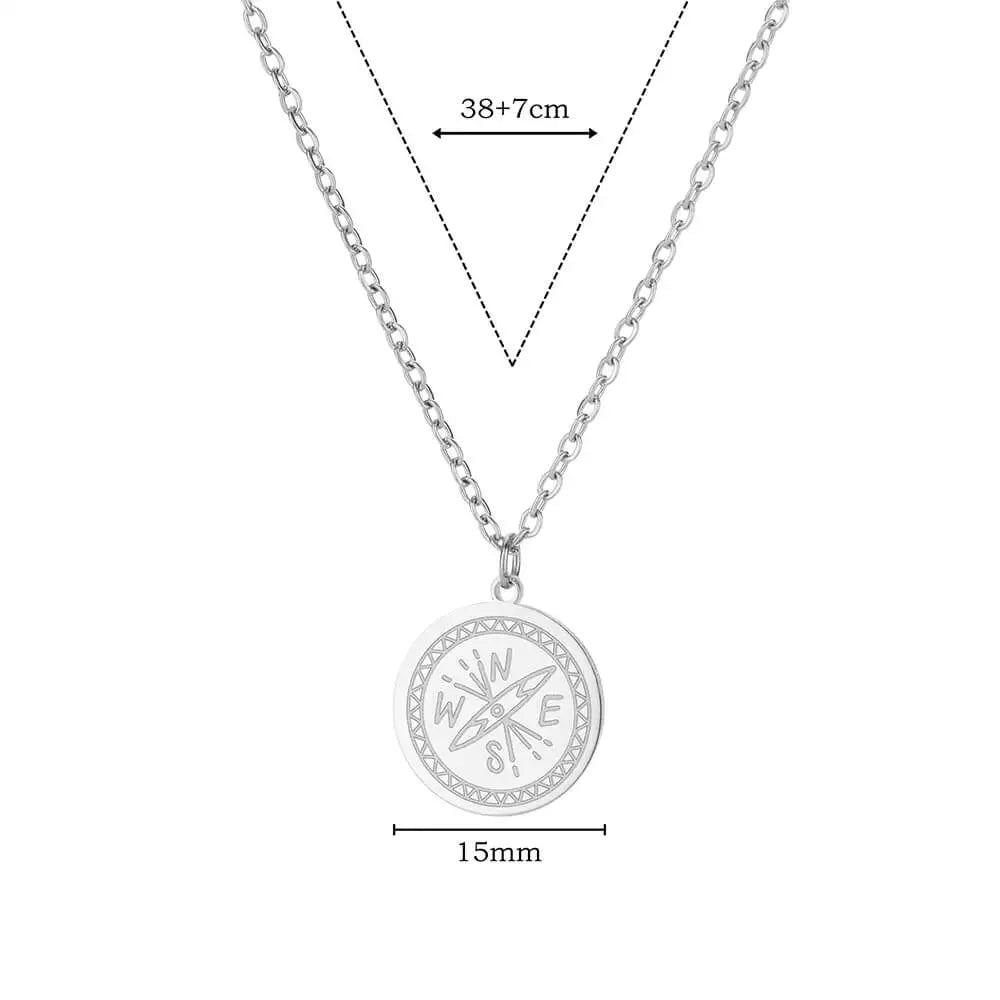 Free Shipping Luxury Zircon Geometric Necklace For Women Jewelry Precision