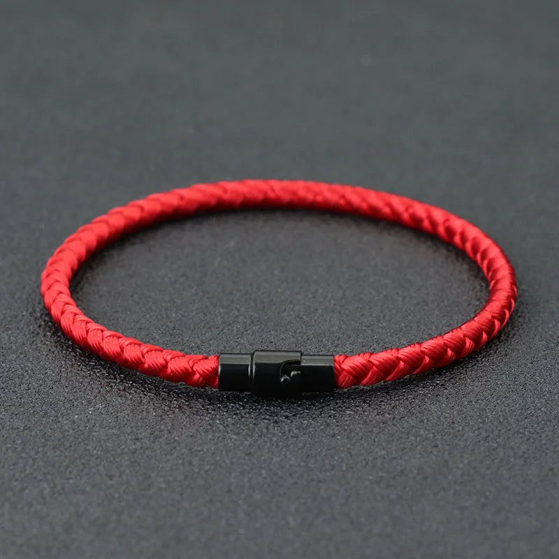 Grade A Keel Rope Bracelet Men Femme Lucky Red Thread Braclet Attract Mirco Magentic Couple Braslet Wealth Prosperity Brazalete Jewelry Precision