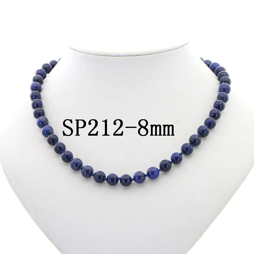 Hot Free New Beautiful Natural 10mm Egyptian Lapis Lazuli Jewelry Precision