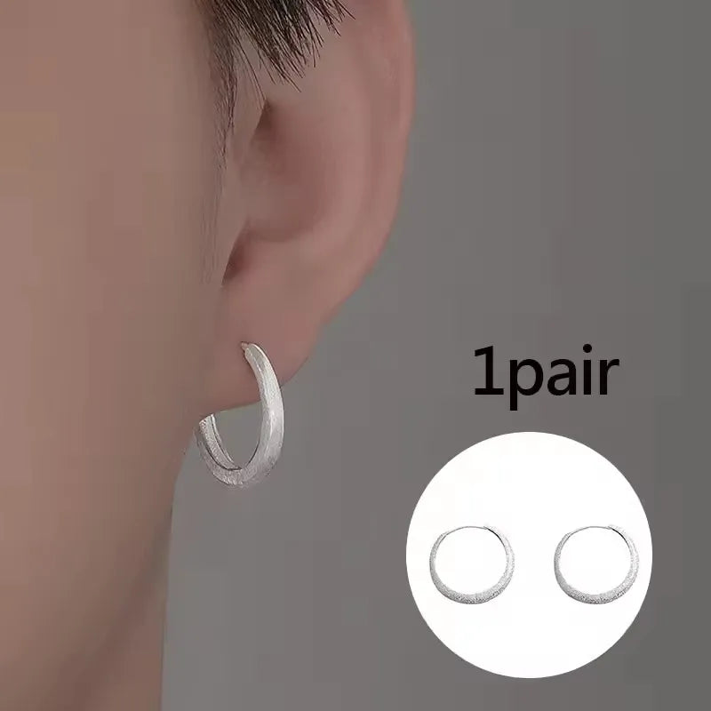 VENTFILLE 925 Sterling Silver CZ Star Moon Asymmetric Hoop Earrings for Women Girls Gold Silver Color Party Jewelry Gifts Jewelry Precision