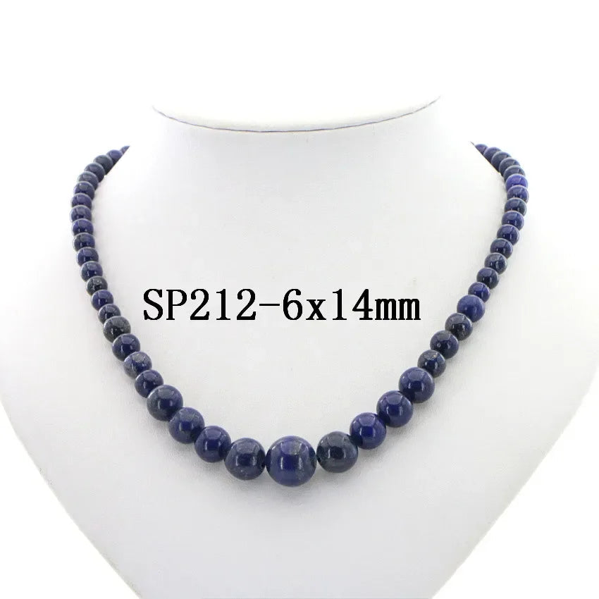 Hot Free New Beautiful Natural 10mm Egyptian Lapis Lazuli Jewelry Precision