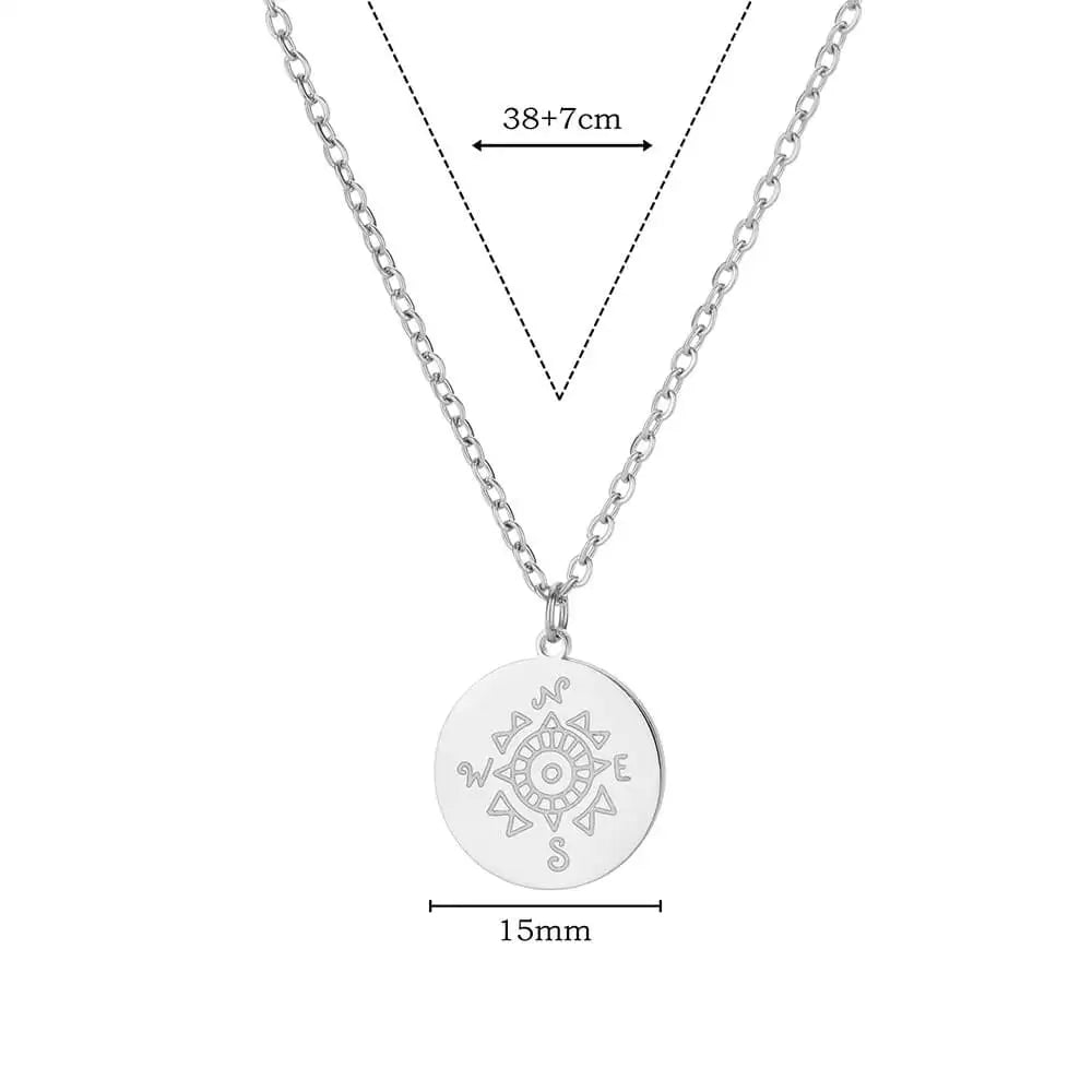 Free Shipping Luxury Zircon Geometric Necklace For Women Jewelry Precision