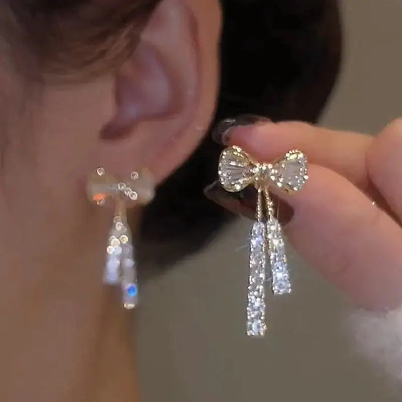 Bow Luxe Earrings For Women - Jewelry Precision