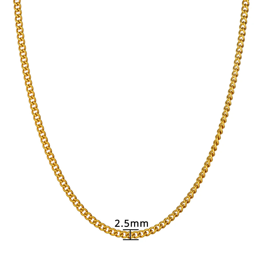 Hiphop Heavy Cuban Link Chains Necklaces Jewelry Precision