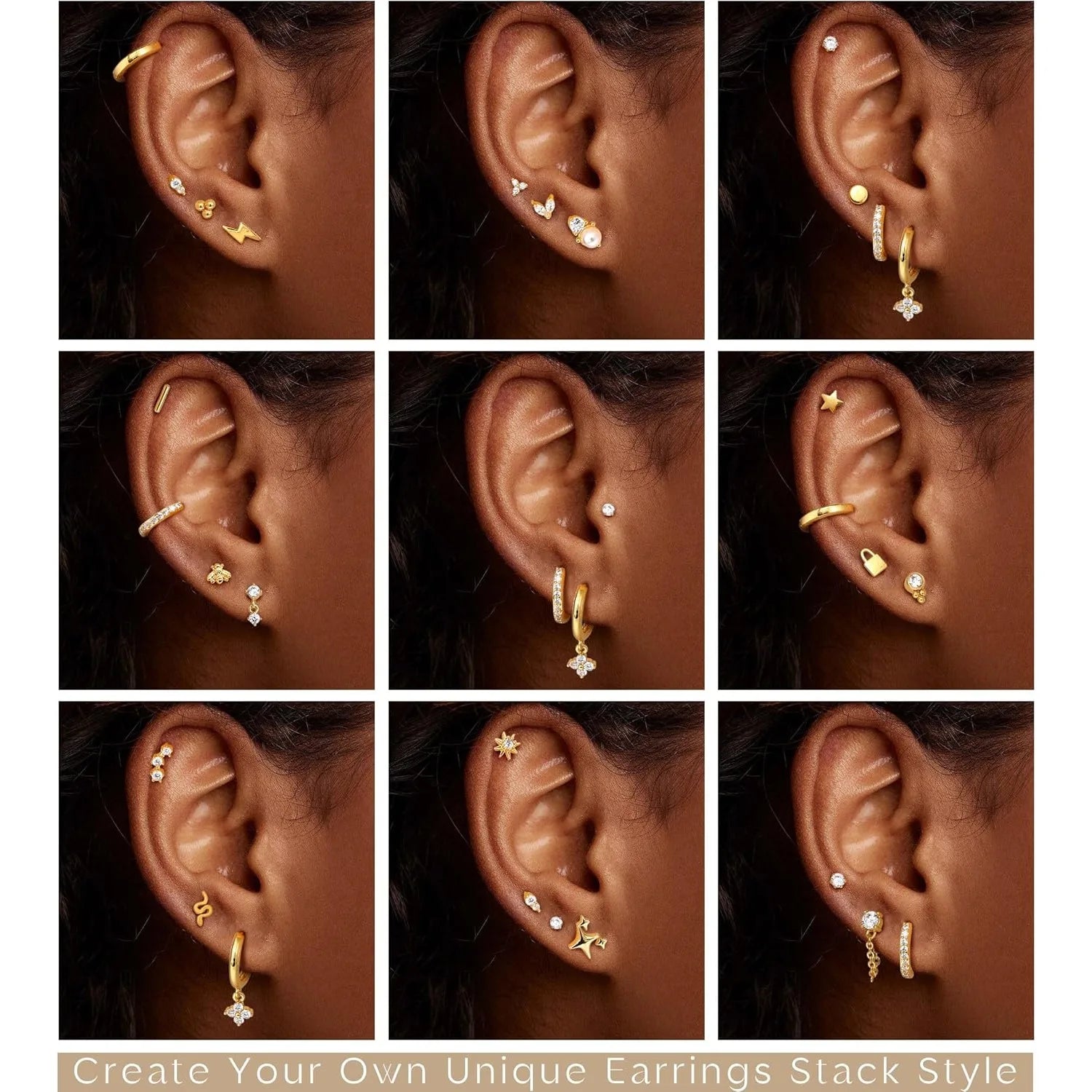 Bobisty 1pc Earrings Surgical Stainless Steel Earrings for Women Jewelry Precision