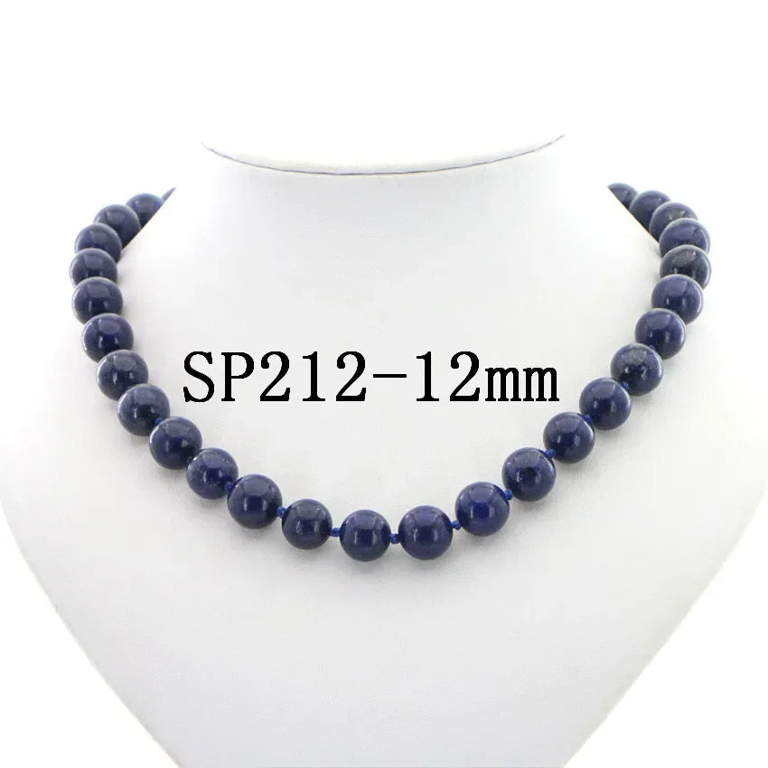 Hot Free New Beautiful Natural 10mm Egyptian Lapis Lazuli Jewelry Precision