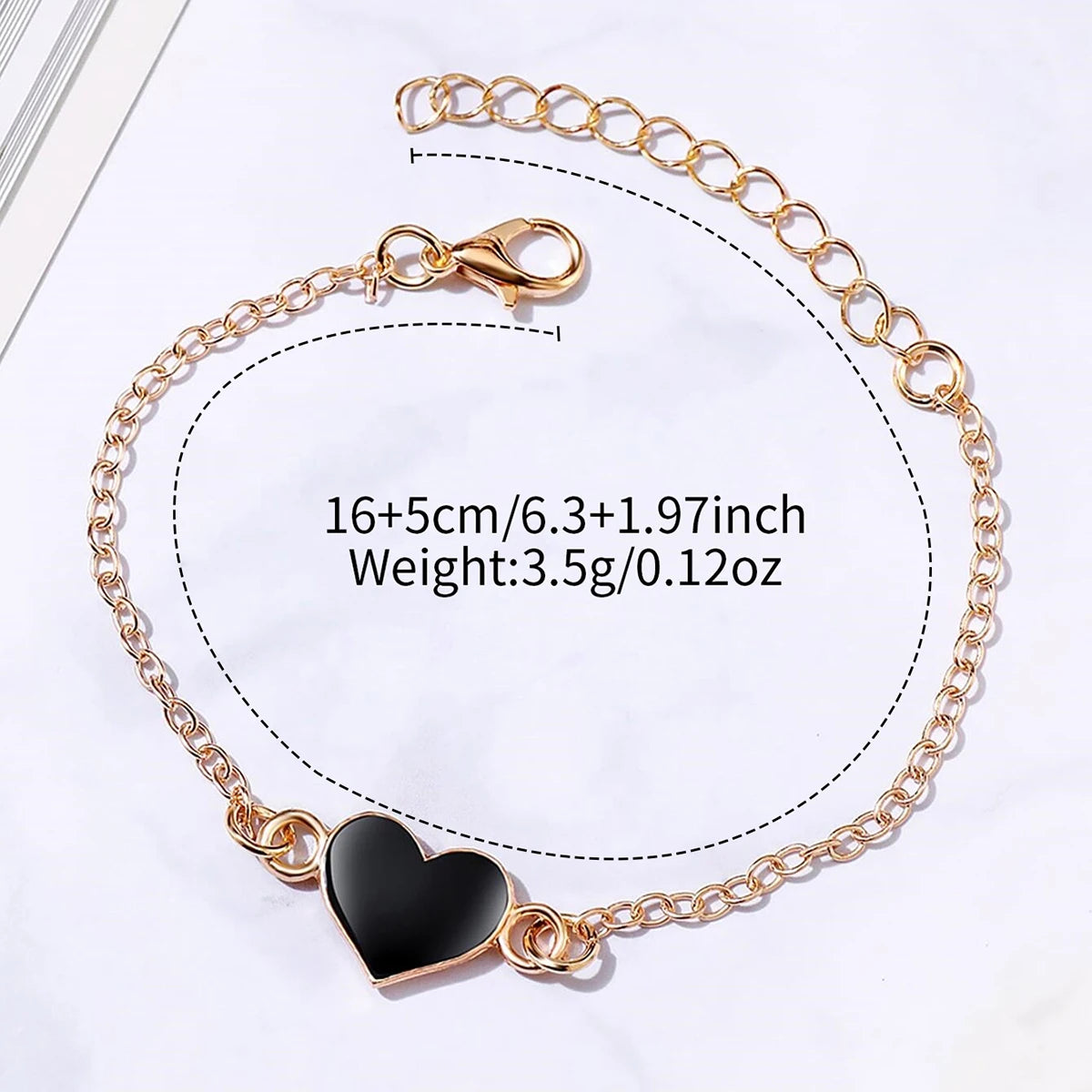 2PCS/Set Women's Watch Fashion Square Stainless Steel Band Quartz Watches Heart Bracelet Set Jewelry Precision