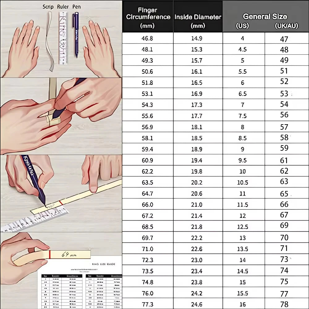 Rings for Women and Men Classic Comfort Fit Jewelry Precision