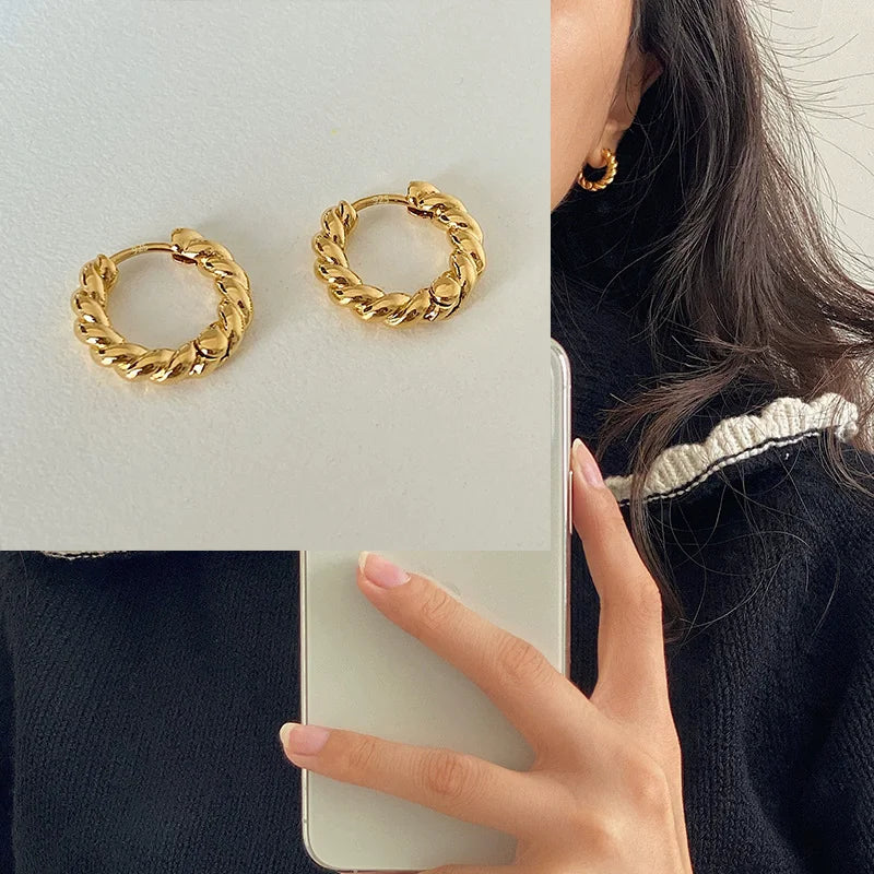 VENTFILLE 925 Sterling Silver CZ Star Moon Asymmetric Hoop Earrings for Women Girls Gold Silver Color Party Jewelry Gifts Jewelry Precision