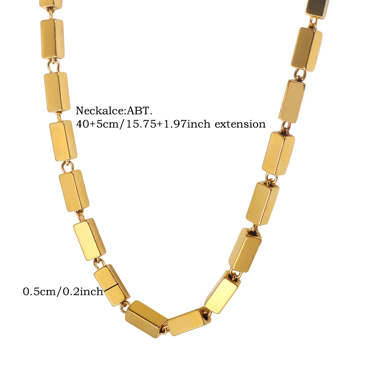 Thick Flat Cuban Link Chain Stainless Steel Necklace Bracelet Jewelry Jewelry Precision