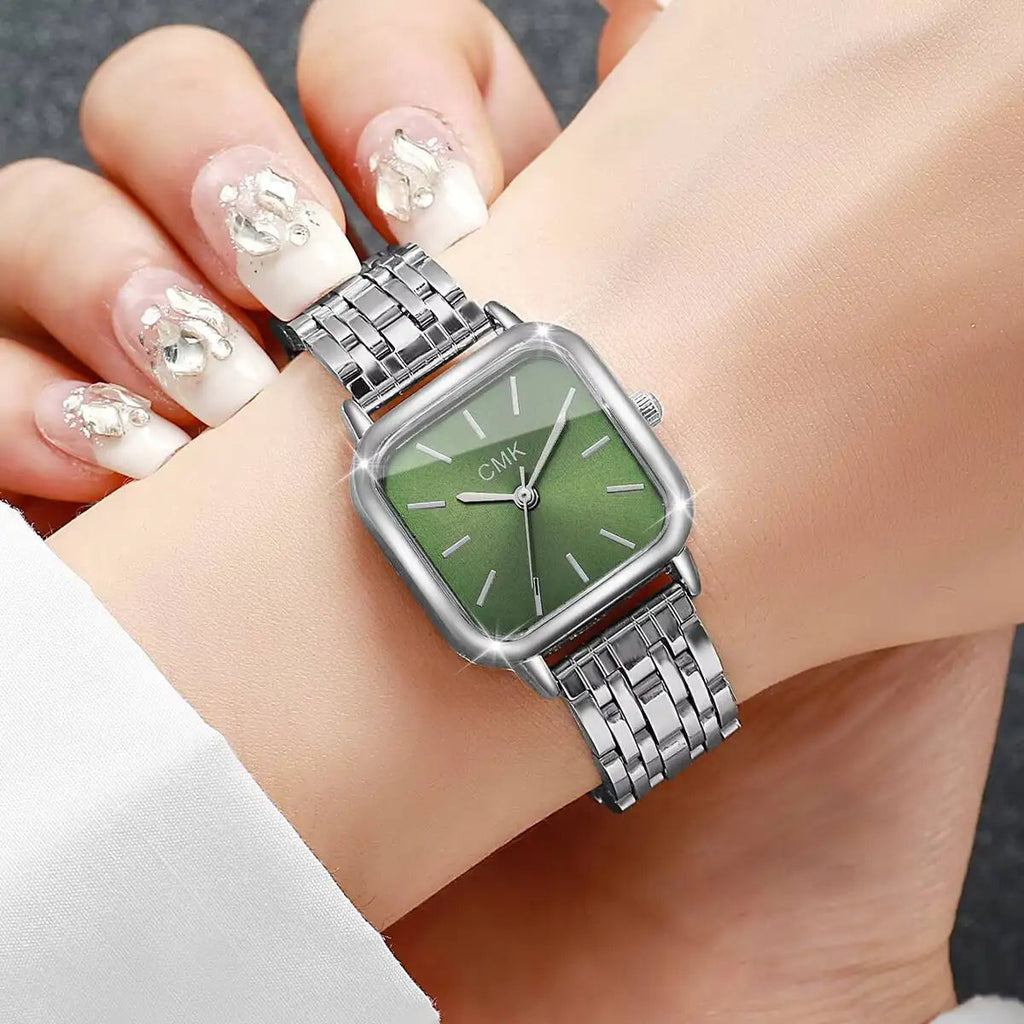 Fashion Square Women Watches Simple Ladies Quartz Wristwatch Reloj Mujer（Without Box） Jewelry Precision