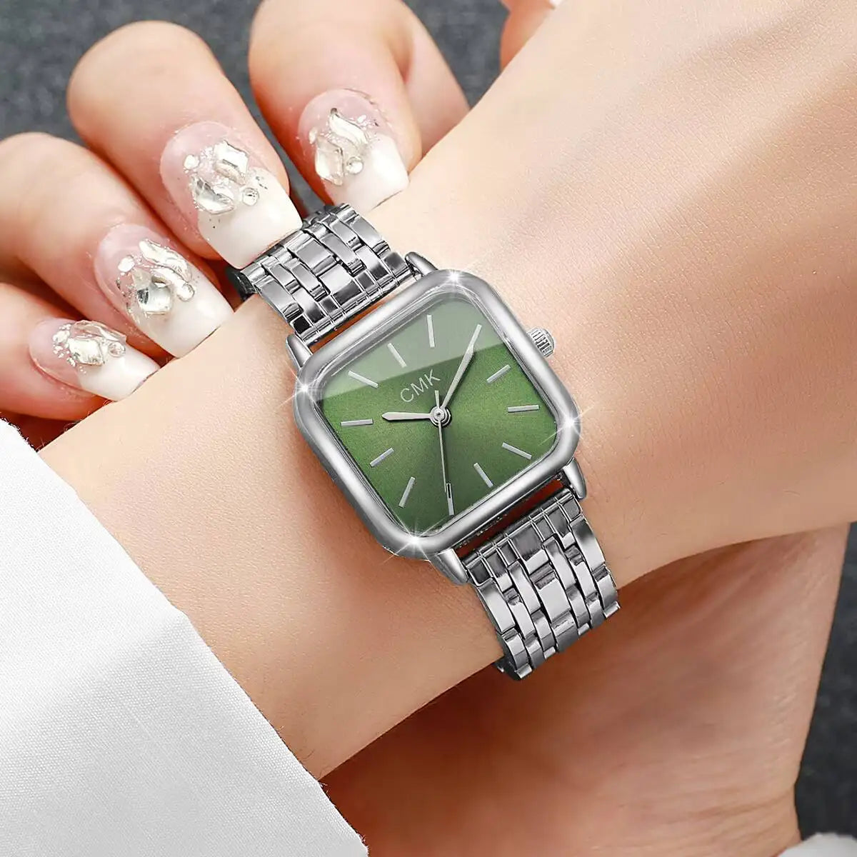 Fashion Square Women Watches Simple Ladies Quartz Wristwatch Reloj Mujer（Without Box） Jewelry Precision