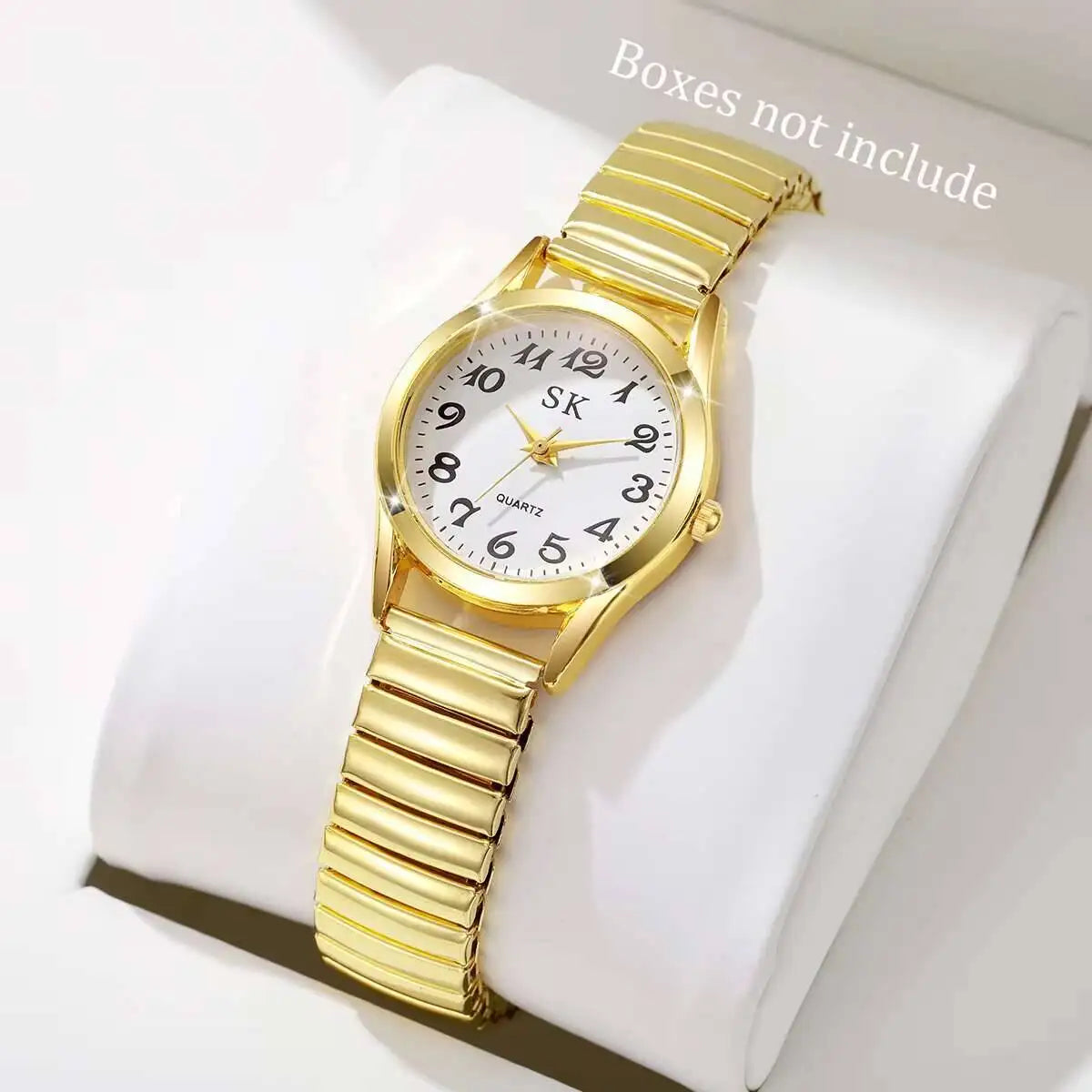Fashion Small Dial Women Watches Elastic Strap Quartz Watch Reloj Mujer（Without Box） Jewelry Precision