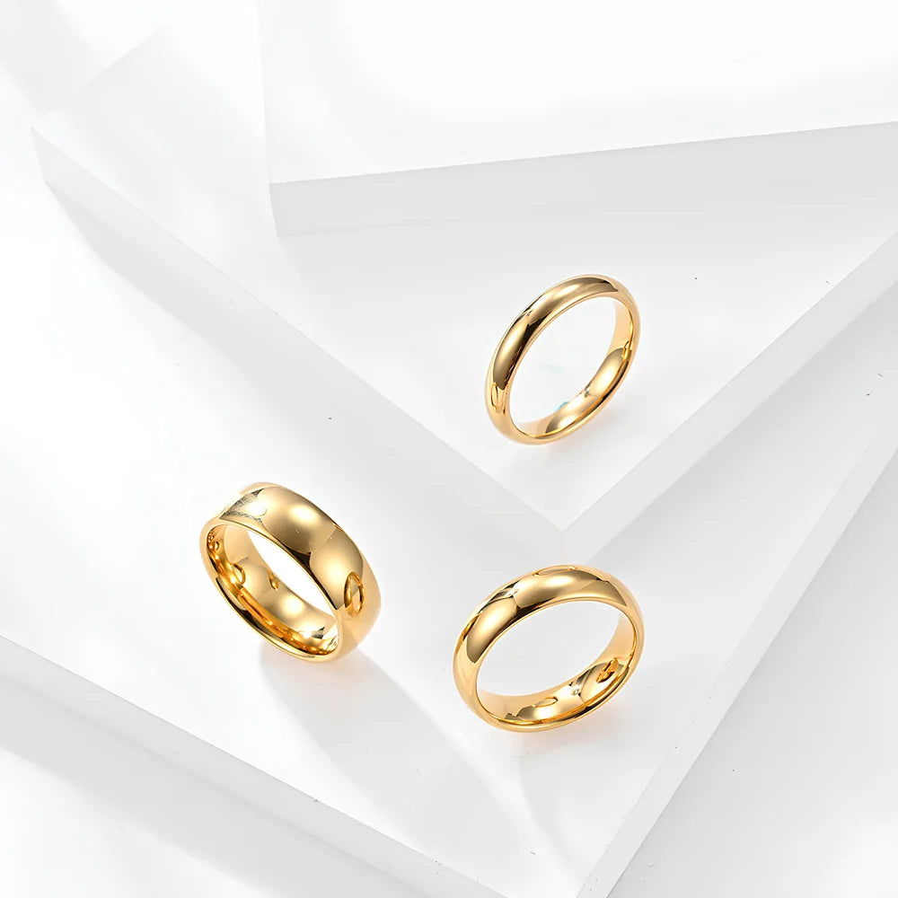 Rings for Women and Men Classic Comfort Fit Jewelry Precision
